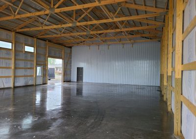 Pole Shed Interior 2